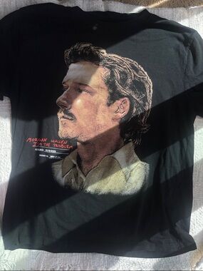 Target Black Short-Sleeve Tee with Large Portrait Graphic